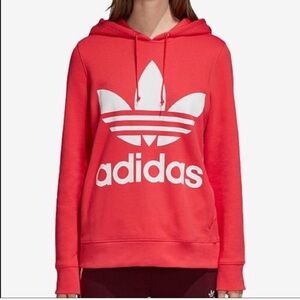 Adidas Women's Bold Red Hoodie